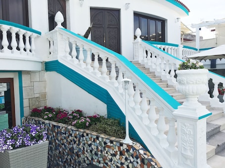 Entrada de la propiedad