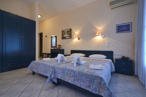 Standard Twin Room, Sea View | Premium bedding, in-room safe, blackout curtains, free WiFi - Agnanti Hotel (Alonissos)