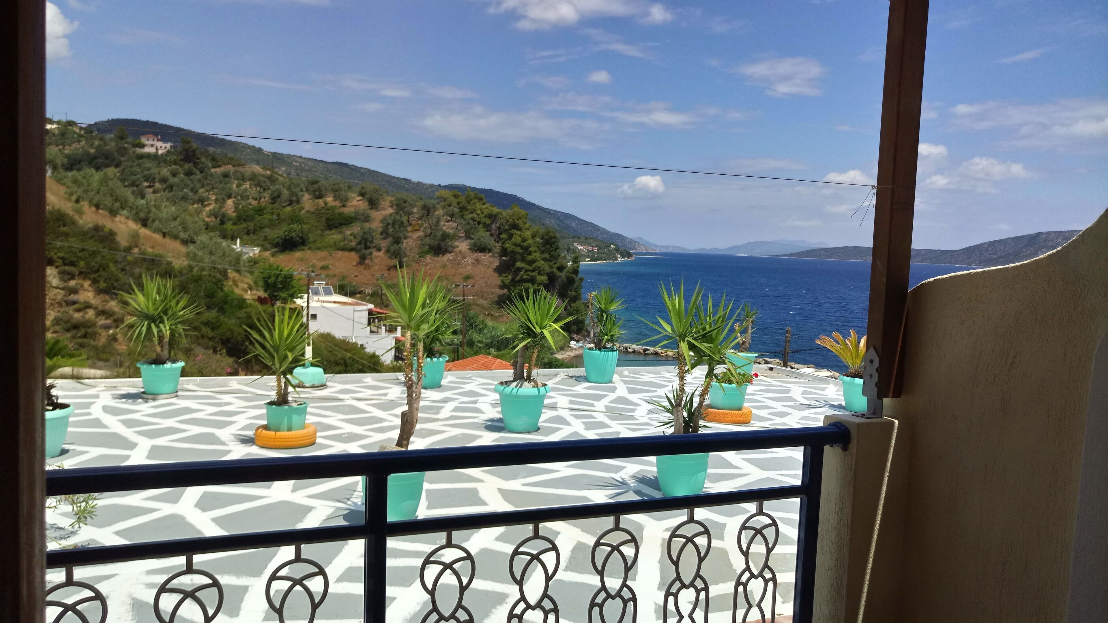 Basic Double Room, Sea View | Balcony