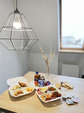 Takeaway-morgenmad hver dag mod et gebyr