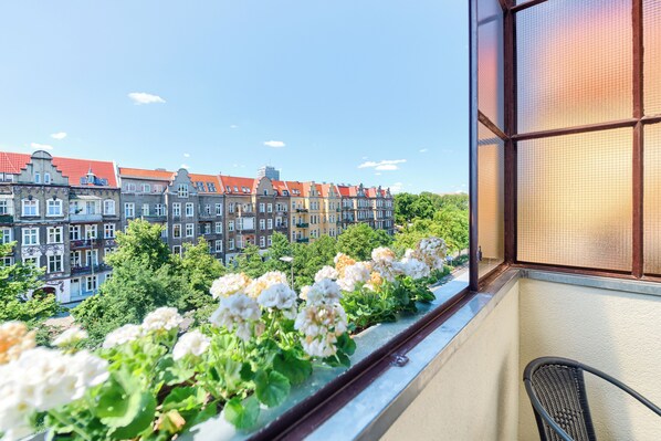 Studio Apartment with Balcony | City view - Aparthotel 1899 by Platinum (Szczecin)