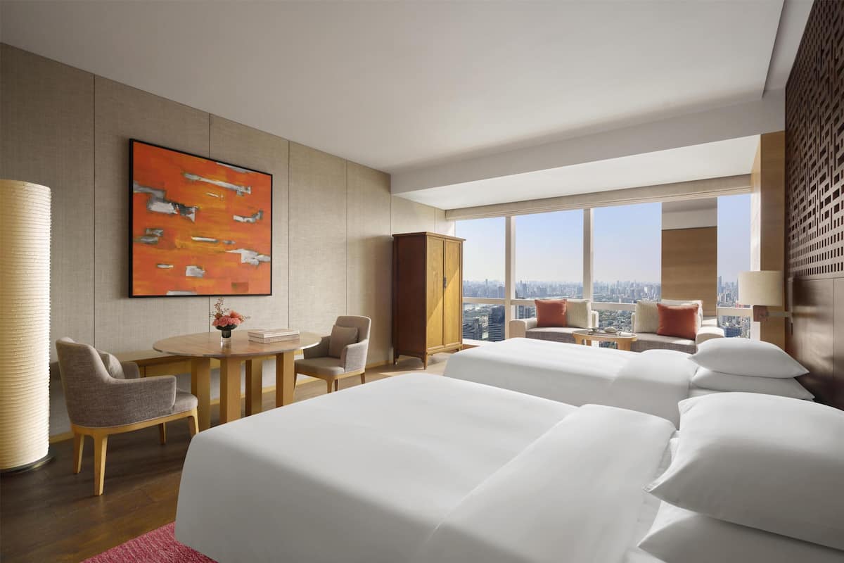 2 Twin Beds, Pearl River View