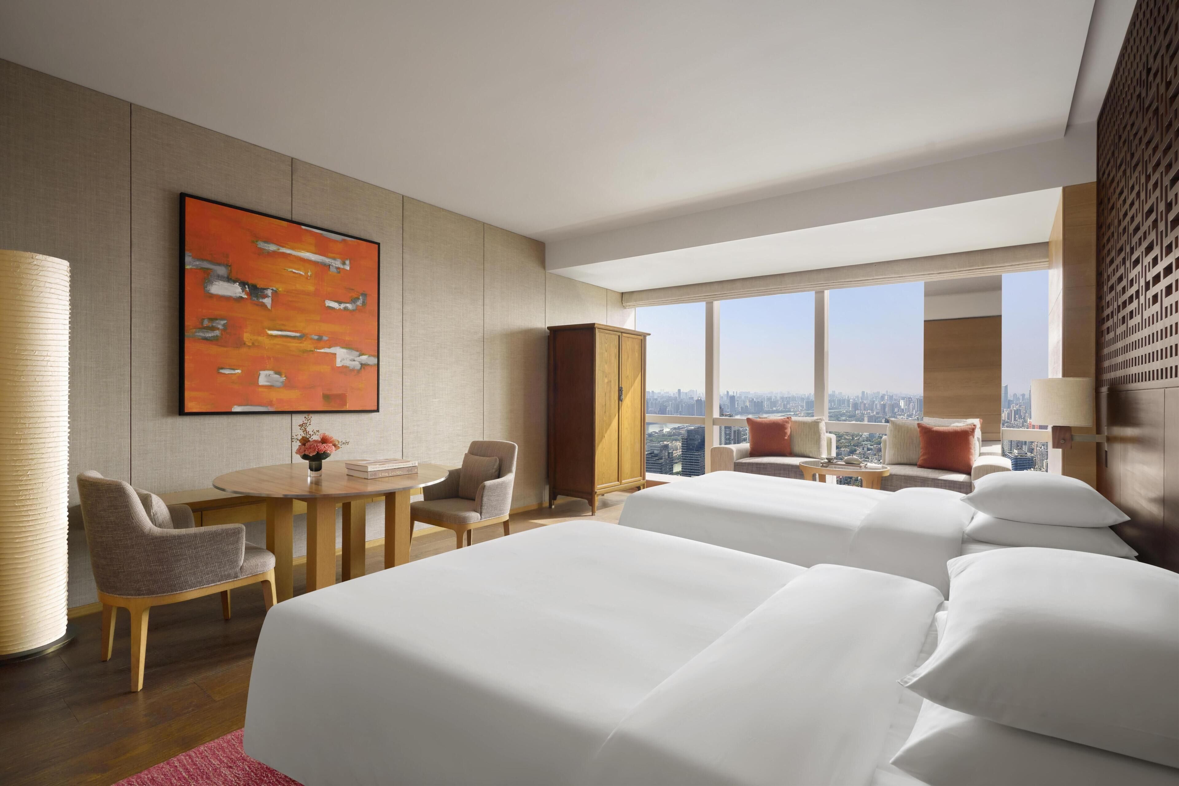 2 Twin Beds, Pearl River View