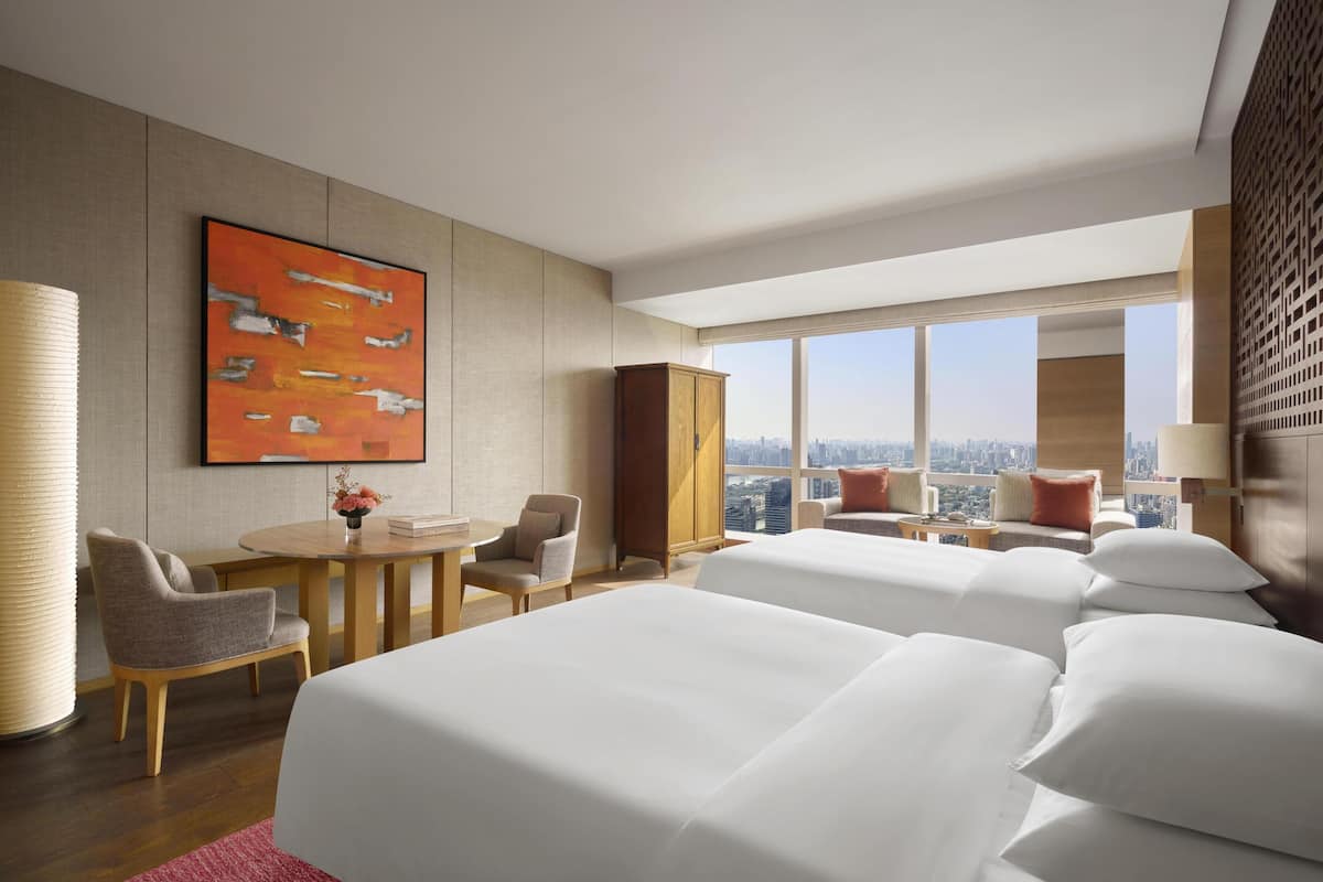 2 Twin Beds, Pearl River View