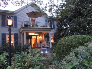 Front of property – evening/night