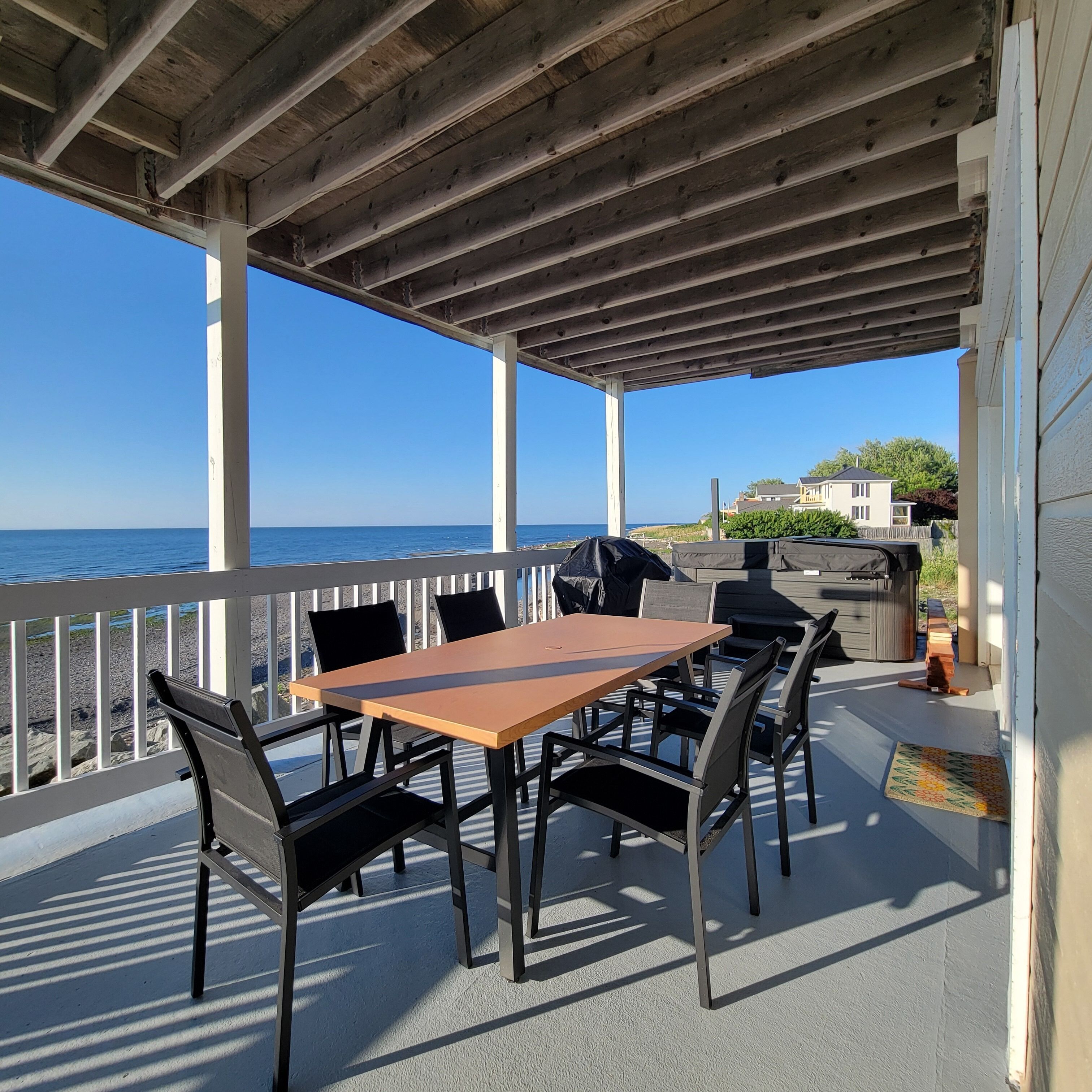 Panoramic-Suite, Mehrere Schlafzimmer, Meerblick | Terrasse/Patio
