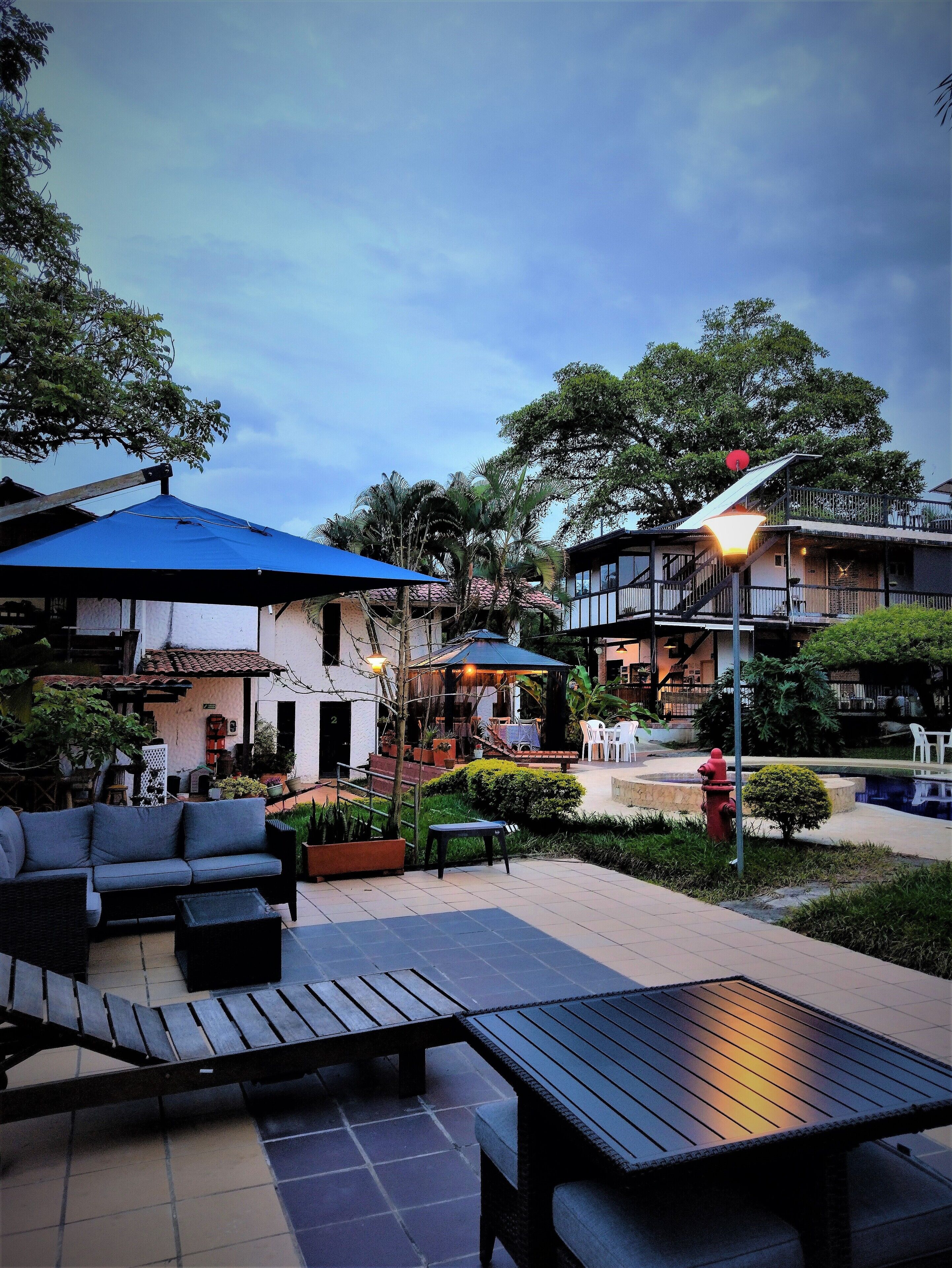 35-inch flat-screen TV with cable channels, TV