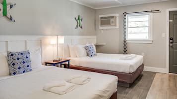 Single Room, 2 Queen Beds | In-room safe, individually decorated, free WiFi, bed sheets