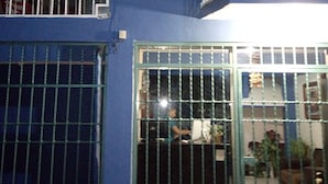 Front of property – evening/night - La Alegria Hotel (Playa del Carmen)