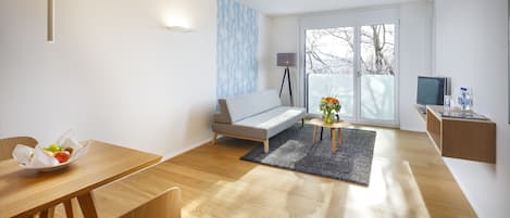 Suite estándar, 1 habitación | 1 habitación, cortinas blackout, wifi gratis y ropa de cama