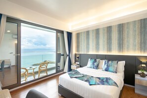 Premium Double Room, Balcony, Sea View | Pemandangan dari bilik