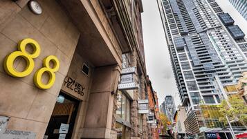 Fachada de la propiedad