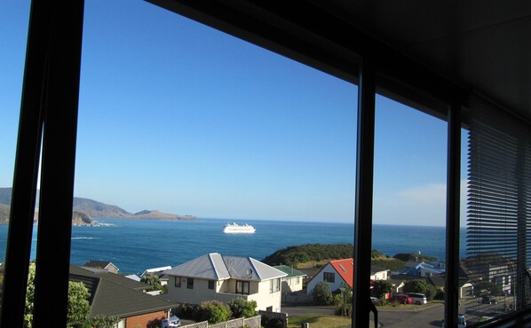 Uitzicht op het water