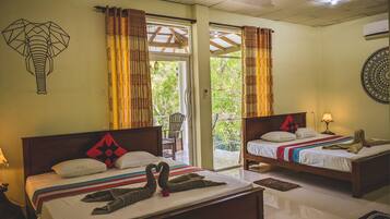 Superior room with private balcony AC | In-room safe, desk, soundproofing, rollaway beds