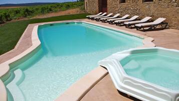 Sæsonbestemt udendørs pool