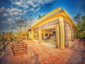 Sala de estar en el lobby