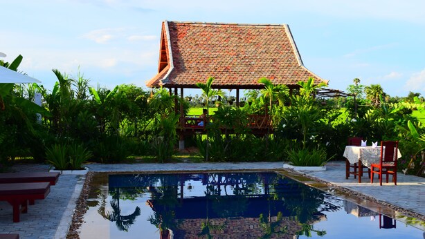 View from property - Copa Boutique Resort (Prasat Bakong)