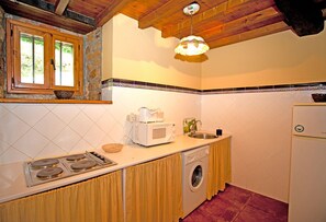 Ferienhaus, 2 Schlafzimmer, Bergblick | Eigene Küche