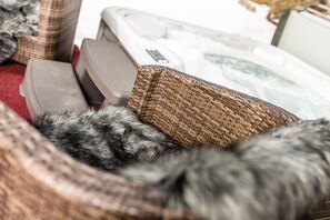 Banyera d'hidromassatge coberta