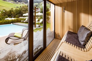 Sauna, baño turco o hammam, masajes deportivos y 1 sala de tratamiento 