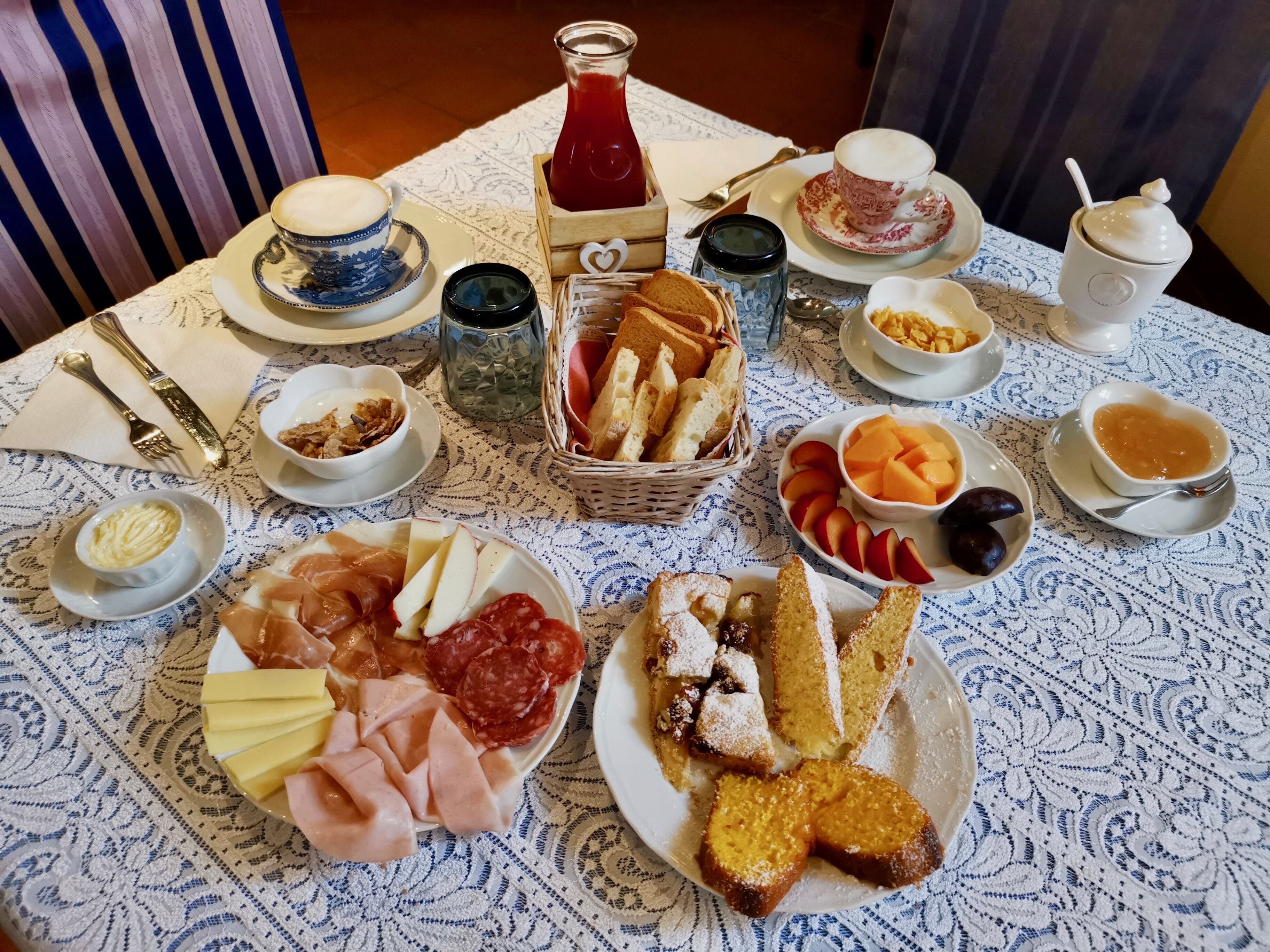 daily local cuisine breakfast (eur 5 per person)