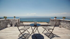 Duplex, Sea View | Terrace/patio - Petra Thea (Kalamata)