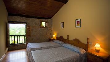 Casa de campo, 2 habitaciones, vista a la montaña