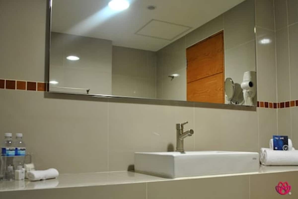 double room | bathroom sink