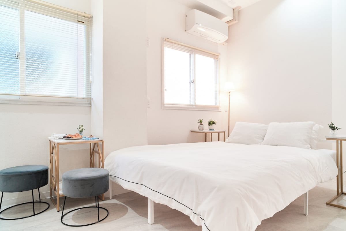 Quarto casal, banheiro compartilhado | Ferros/tábuas de passar roupa, Wi-Fi de cortesia
