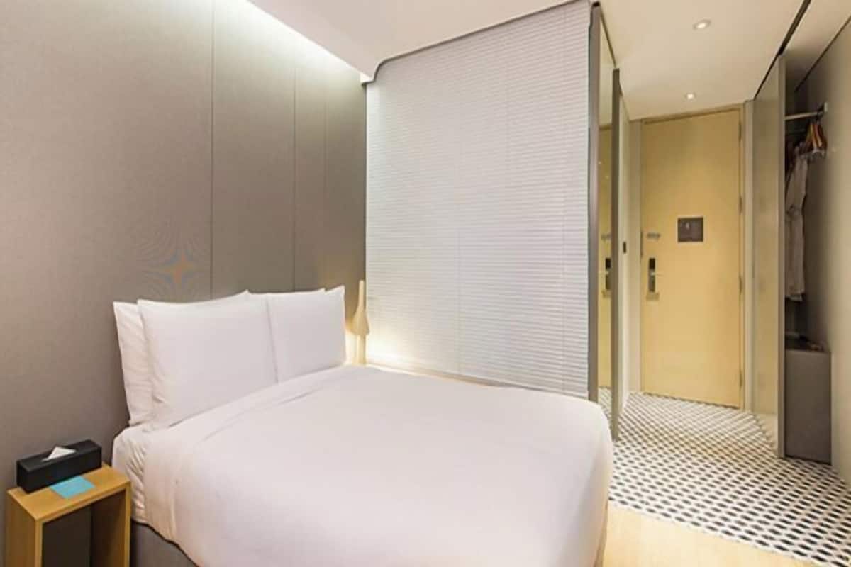 1 habitación y ropa de cama de alta calidad