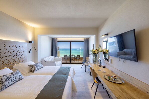 Caja de seguridad en la habitación, wifi gratis y ropa de cama 