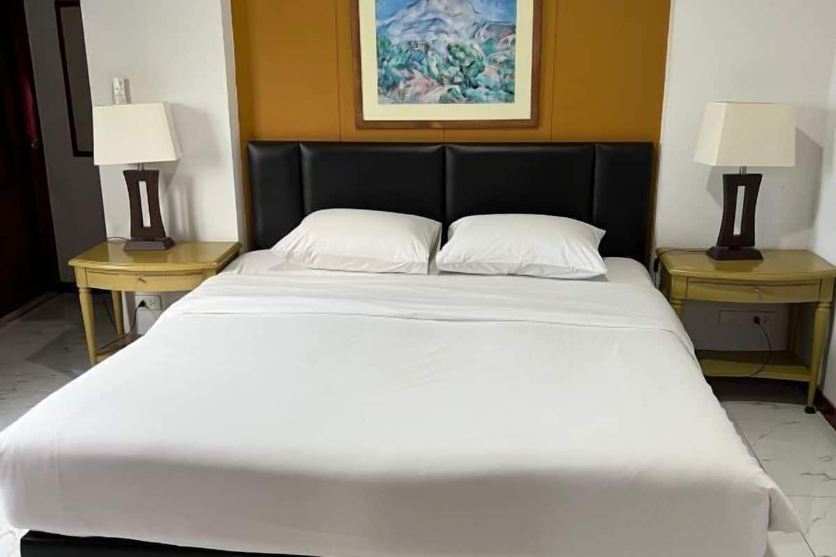 1 dormitorio, ropa de cama hipoalergénica, sistema de insonorización