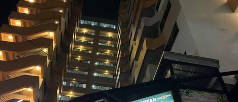 Voorkant van accommodatie