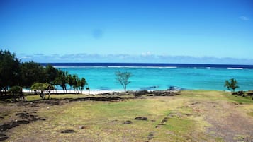Beach nearby, white sand