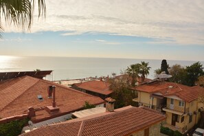 Blick von der Unterkunft