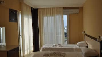 Minibar, desk, soundproofing, free cribs/infant beds