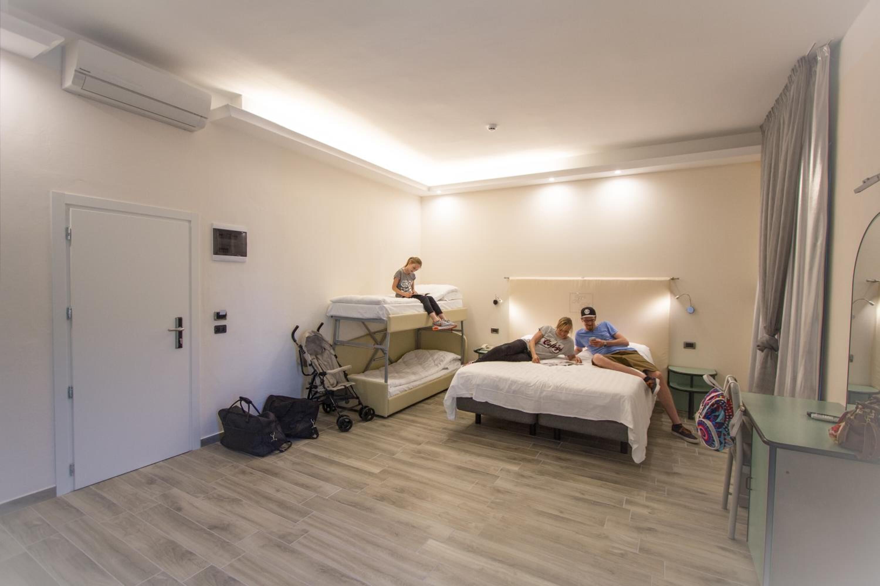 in-room safe, desk, soundproofing, free cots/infant beds