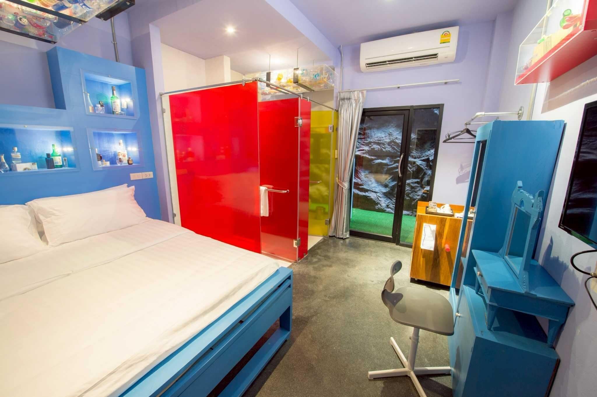 Deluxe-Doppelzimmer | Allergikerbettwaren, individuell dekoriert, Bügeleisen/Bügelbrett