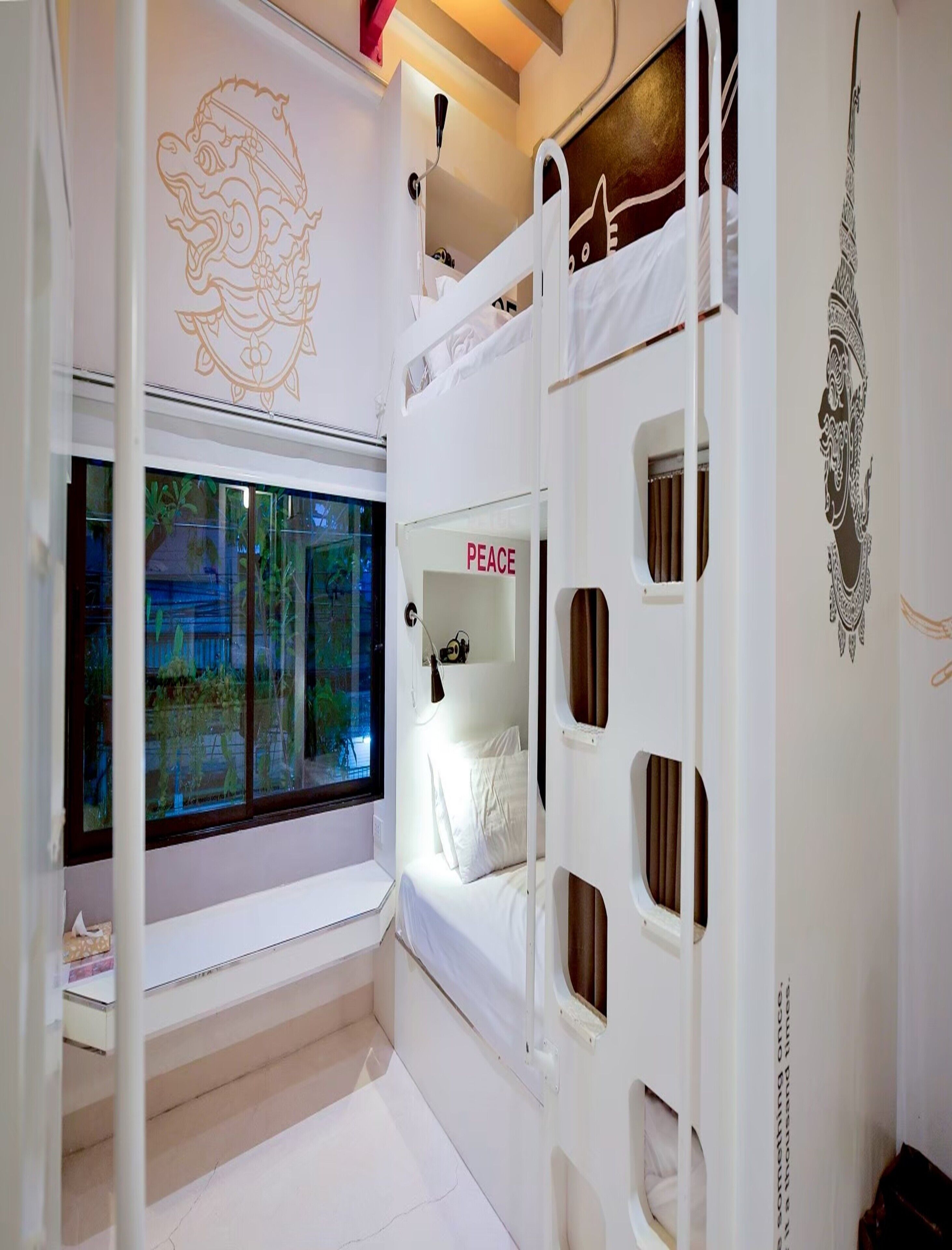 Phòng dành cho gia đình, phòng tắm dùng chung | Bộ đồ giường kháng dị ứng, trang trí khác biệt 