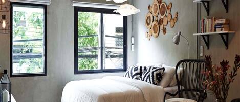 Suite ejecutiva | Ropa de cama hipoalergénica y decoración individual