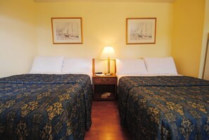 Room, 2 Double Beds | Desk, soundproofing, iron/ironing board, free WiFi - Keppoch Inns (Post Road)