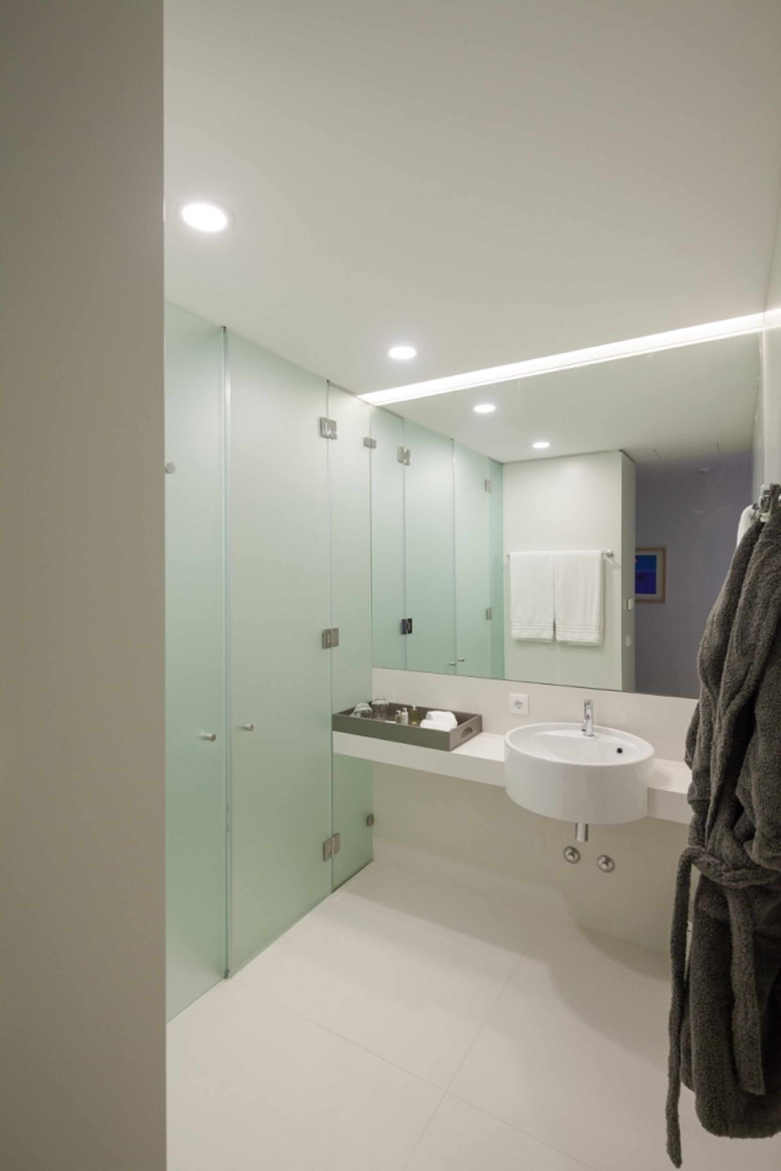 free toiletries, bathrobes, slippers, towels