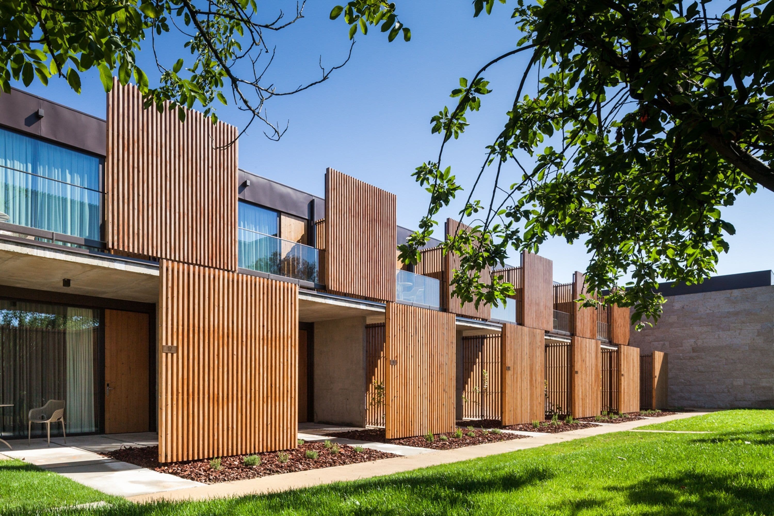 Fachada de la propiedad