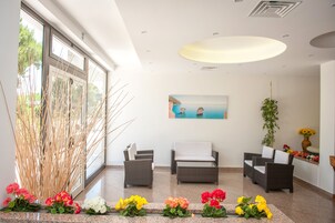 Sala de estar en el lobby