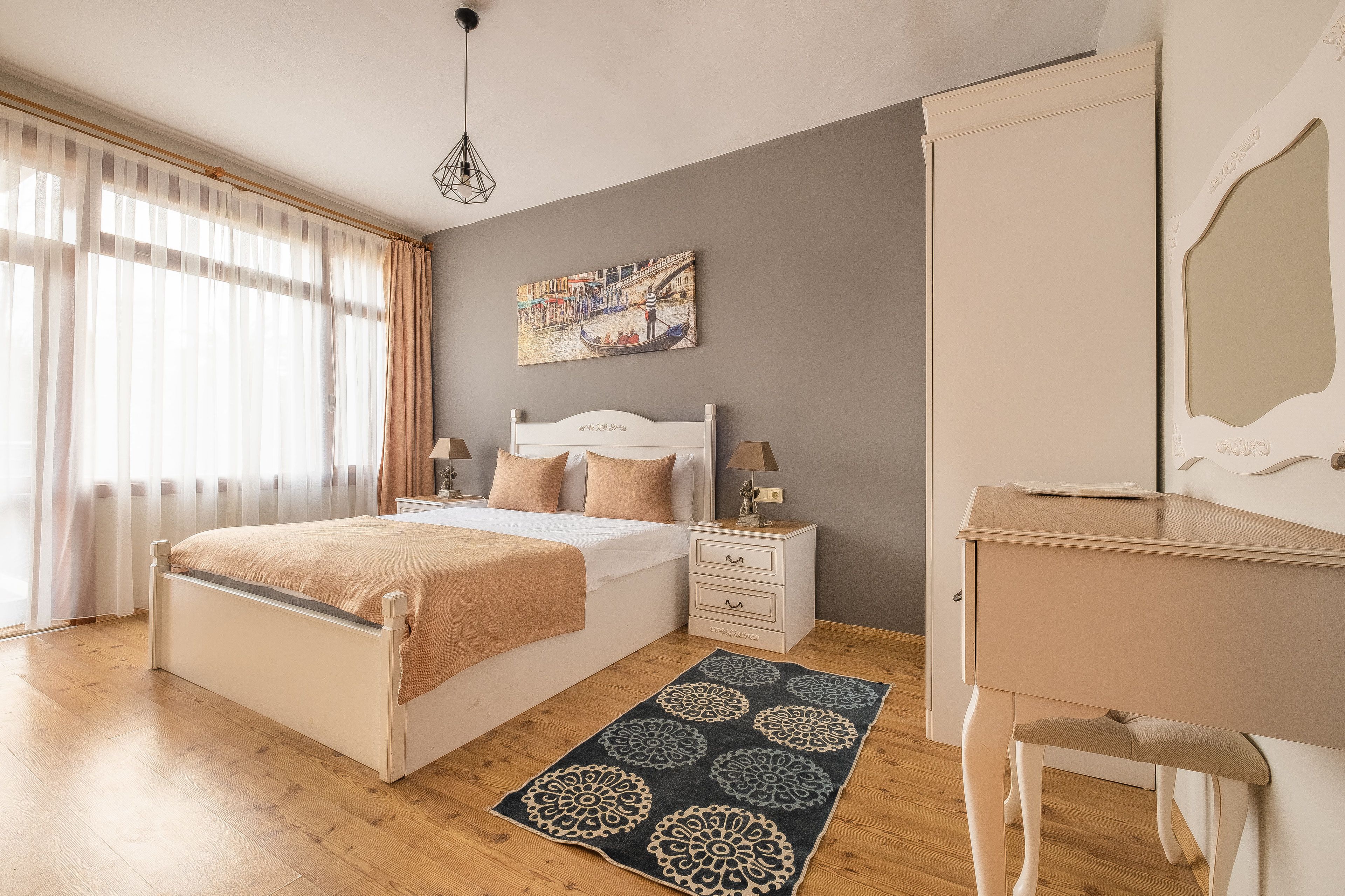 Leilighet – deluxe, kjøkken (Large) | 1 soverom, sengetøy av topp kvalitet og skrivebord