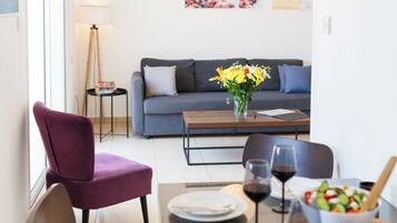 Standard Apartment, 2 Bedrooms, Balcony | 1 bedroom, blackout curtains, soundproofing, iron/ironing board