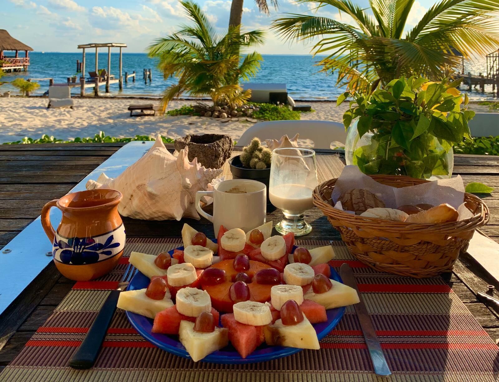 Daily continental breakfast for a fee