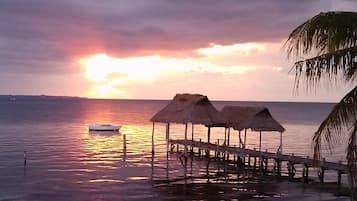 Familjevilla - 3 sovrum - privat pool - utsikt mot stranden | Vardagsrum