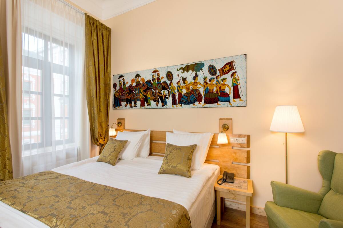 Studio Suite | 1 bilik tidur, peti besi dalam bilik, dihias secara berasingan