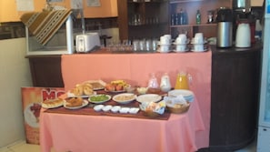 Dagelijks ontbijtbuffet inbegrepen
